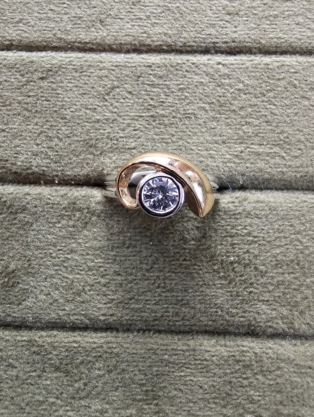 Vintage 14k Gold Plated Ring Size 6
